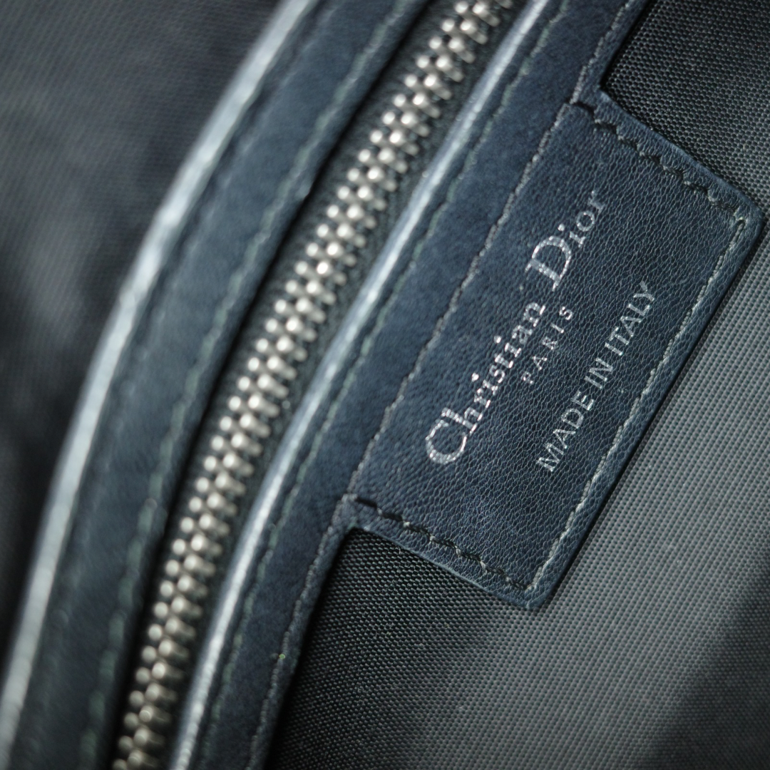 Dior Black Cannage Granville Polochon