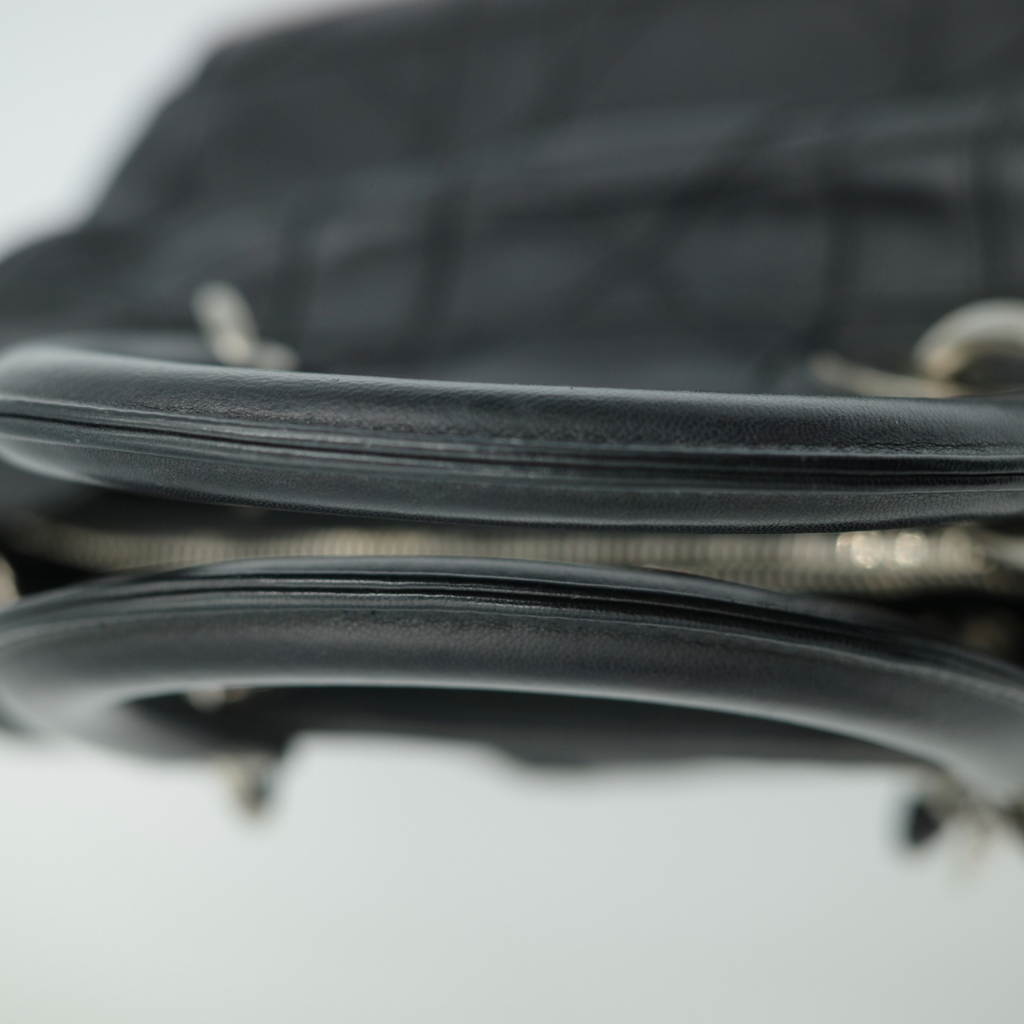 Dior Black Cannage Granville Polochon