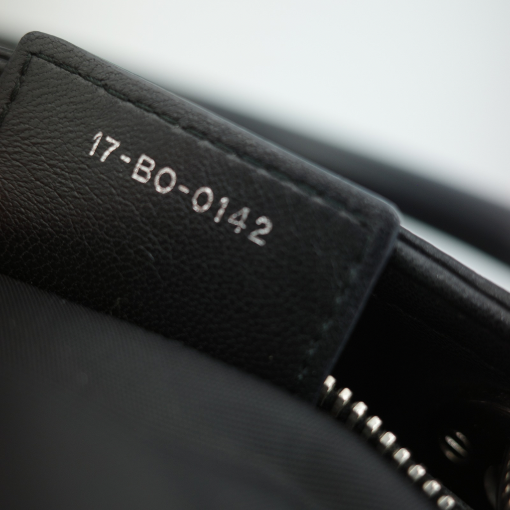 Dior Black Cannage Granville Polochon