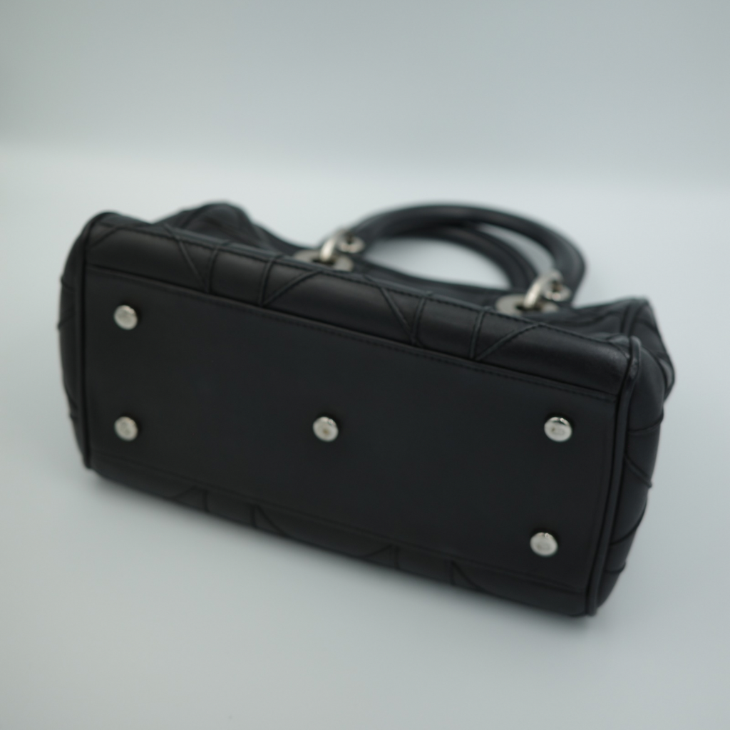 Dior Black Cannage Granville Polochon