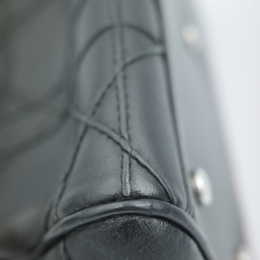 Dior Black Cannage Granville Polochon