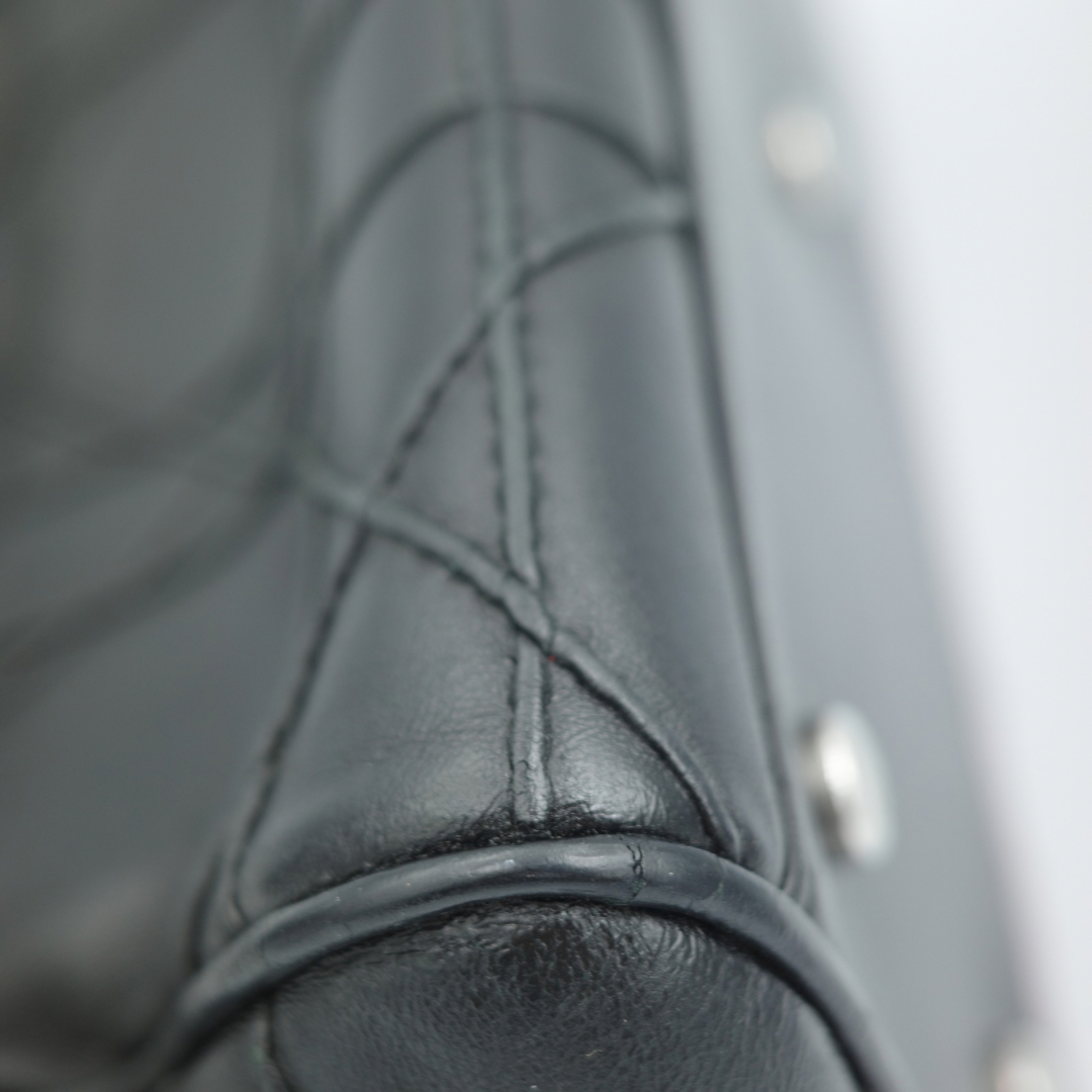 Dior Black Cannage Granville Polochon