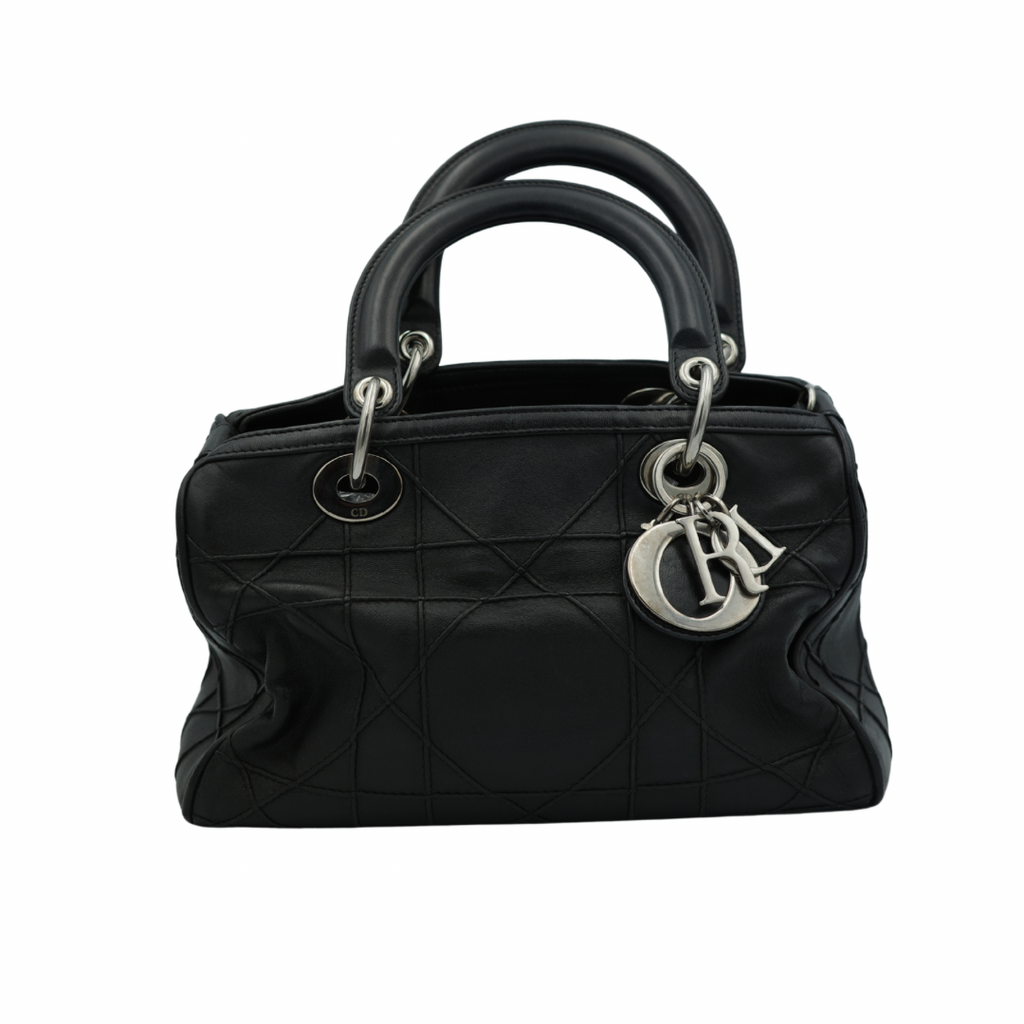 Dior Black Cannage Granville Polochon